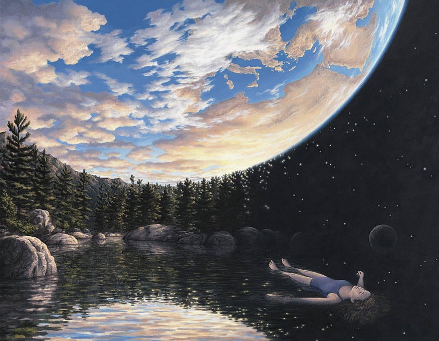 diaforetiko.gr : magic realism paintings rob gonsalves 19 880 33 Πίνακες Ζωγραφικής με οπτικές ψευδαισθήσεις που παίζουν με το μυαλό σου.