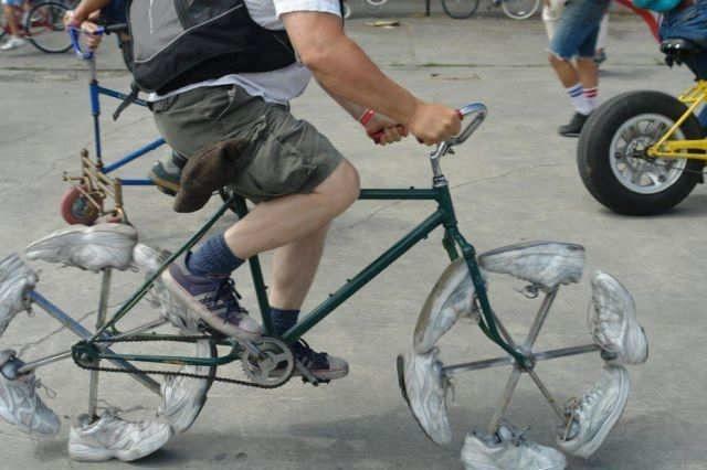 Easier on your bike's joints.