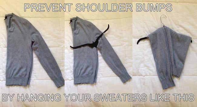 I am doing this to my sweaters ASAP. 