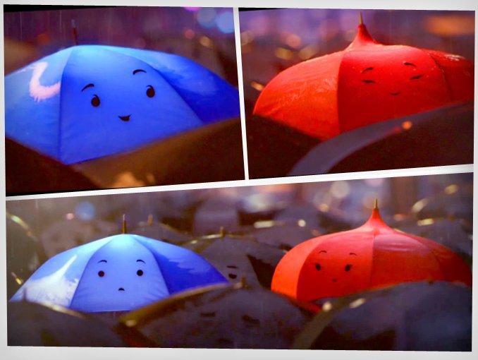 H περιπέτεια της μπλε ομπρέλας