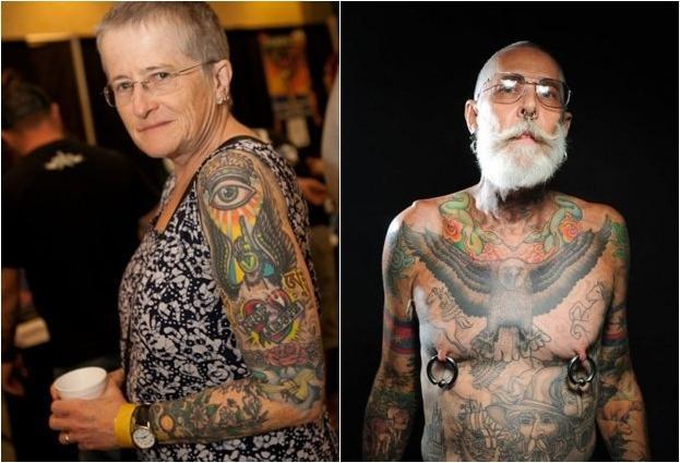 Πώς γίνονται τα τατουάζ με το πέρασμα των χρόνων – Δείτε τις 9 φωτογραφίες τεκμήρια!