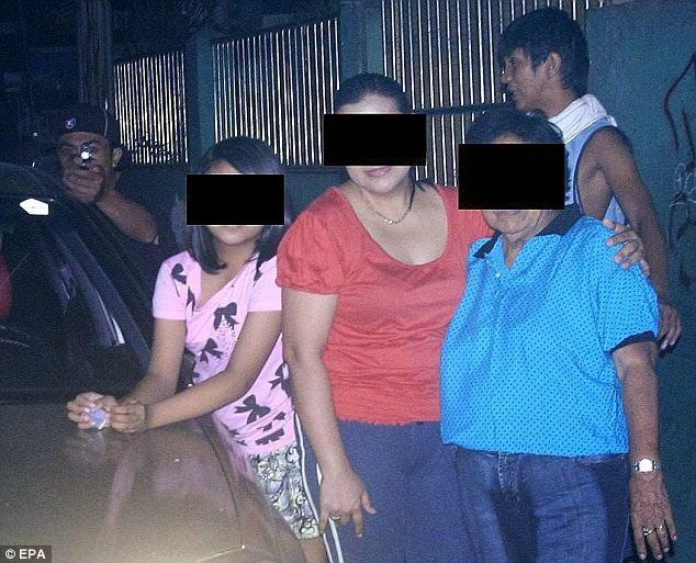 A Filipino politician took this photo of his family moments before being assassinated.