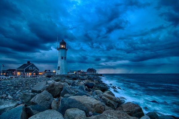 Old-Scituate-Lighthouse-Built-In-1810-Massachusetts-USA