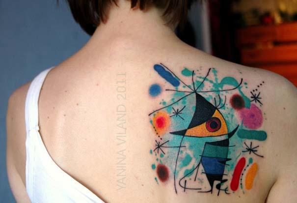 Τατουάζ εμπνευσμένα από διάσημα έργα τέχνης (17)