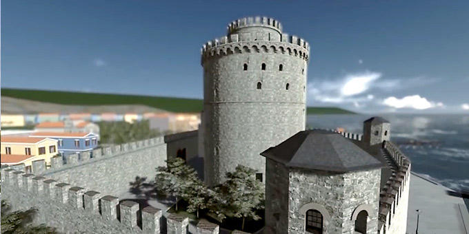 ΕΝΤΥΠΩΣΙΑΚΟ! Ετσι ήταν ο Λευκός Πύργος στις αρχές του 20ου αιώνα: Ξεναγήσου μέσω μοναδικής 3D αναπαράστασης !!!