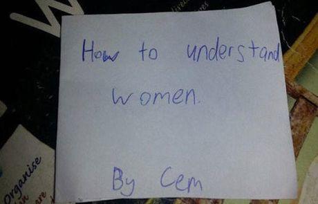 Οι συμβουλές ενός 12χρονου για το πως να καταλάβουμε μια γυναίκα!