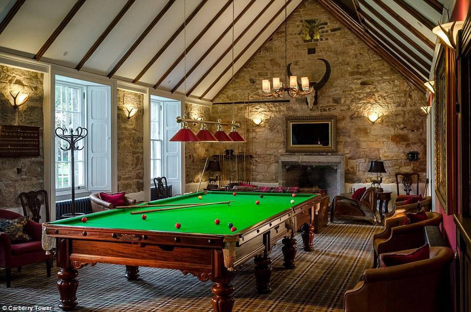 The Amazing Venues property is a 1567 listed building, offering 30 luxury bedrooms and an enormous games room