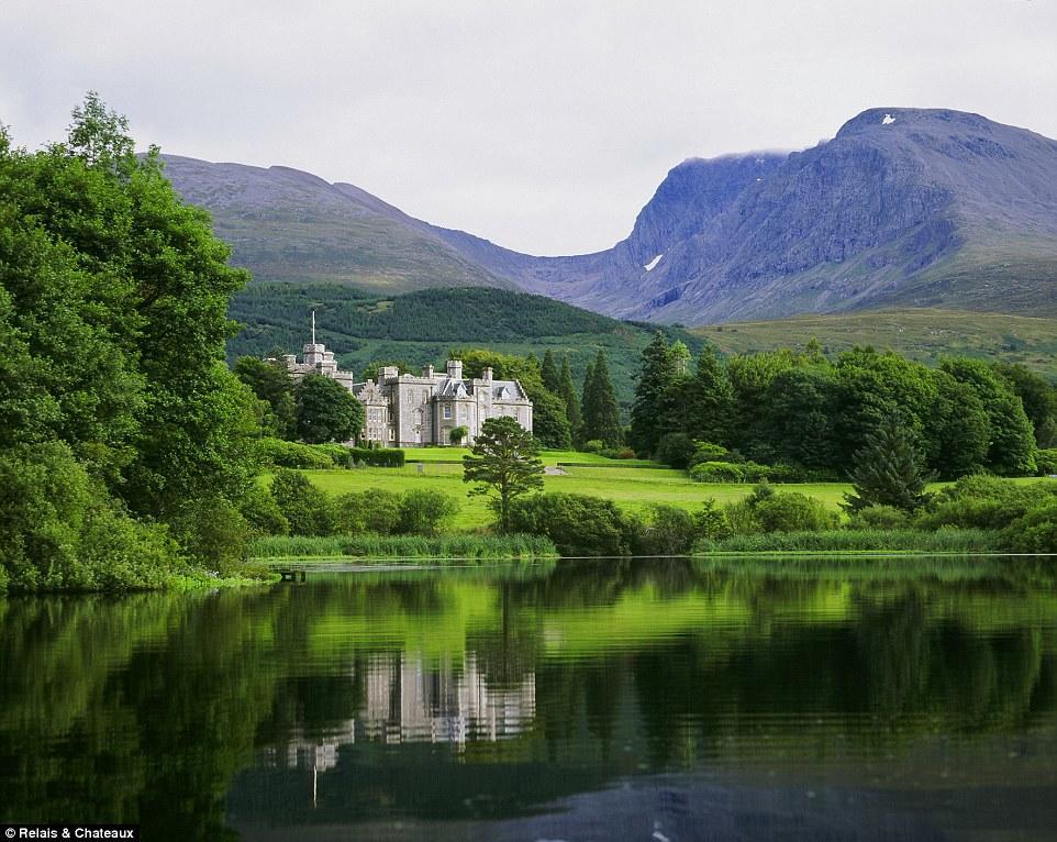 Fit for Royalty: Relais & Chateaux property Inverlochy Castle has  its very own loch, and was popular spot for Queen Victoria