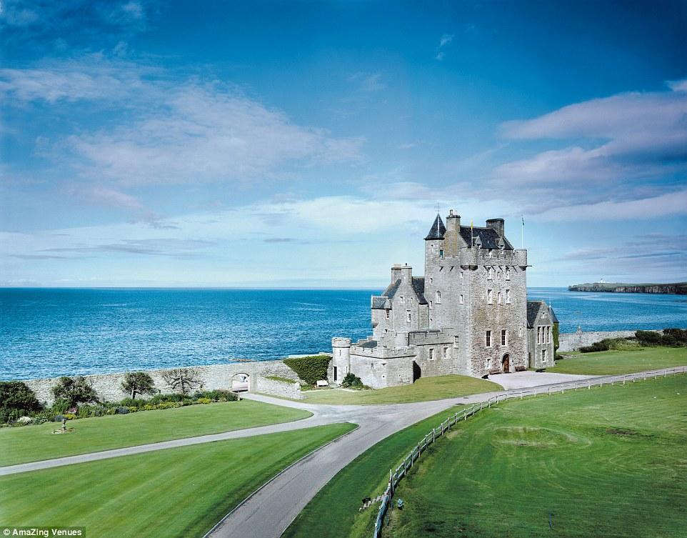 Ackergill Tower, in the Scottish Highlands, is  set in a stunning 3,000 acre estate complete with its own beach and incredible views