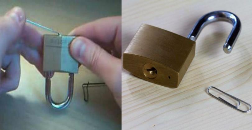Χάσατε τα κλειδιά σας; Αυτός είναι ο ευκολότερος τρόπος να ανοίξετε μία κλειδαριά.