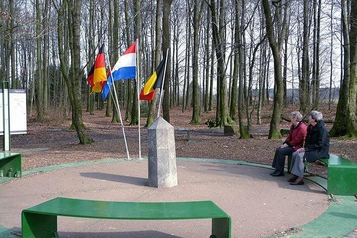 Where Germany, Netherlands and Belgium meet.