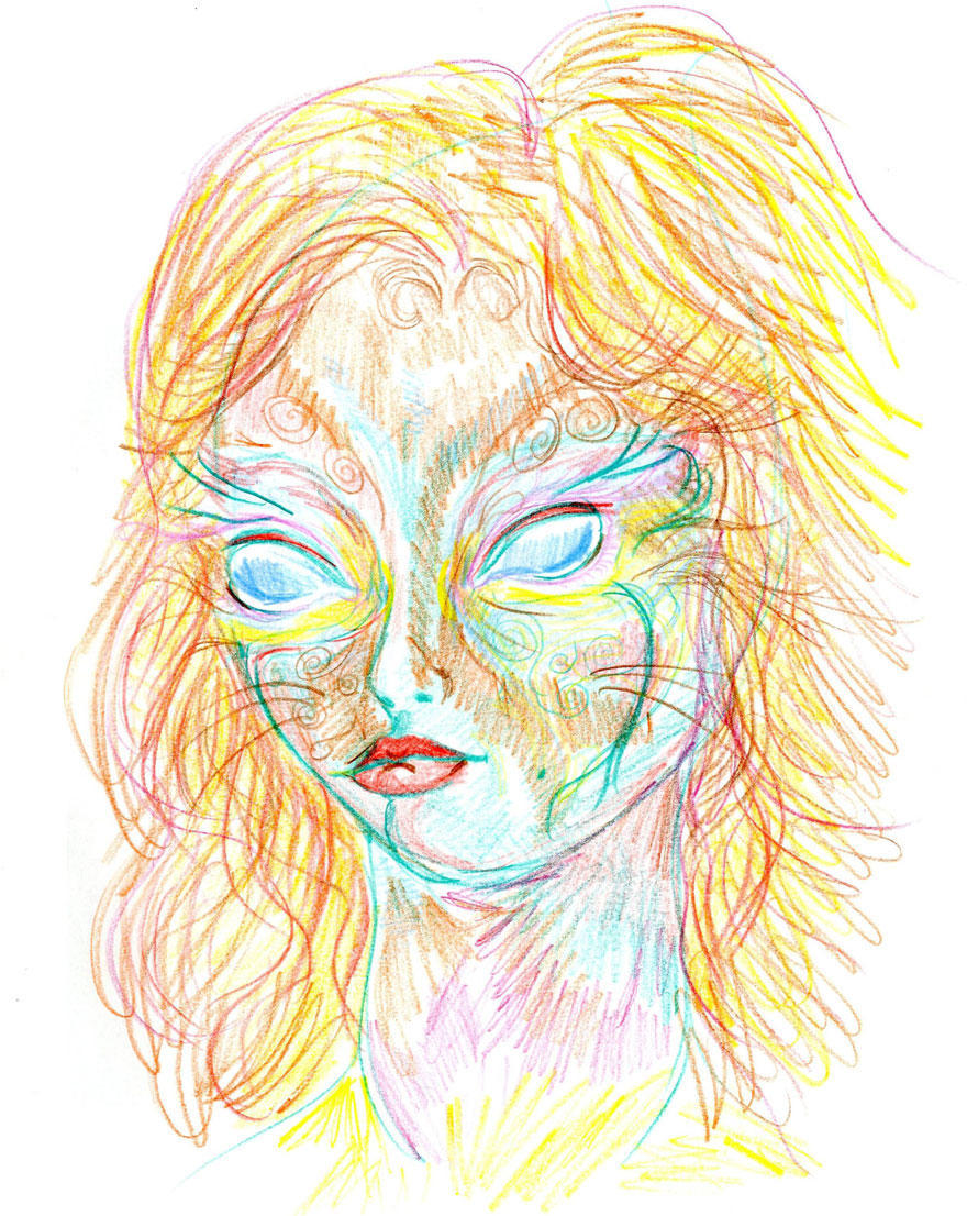 tilestwra.com | Πήρε LSD και ζωγράφισε τον εαυτό της. Το αποτέλεσμα; Σοκαριστικό!