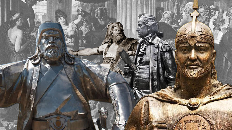 Ancient warriors like: Genghis Khan, Alexander the Great, samurais, and spartans among others, all had long locks. 