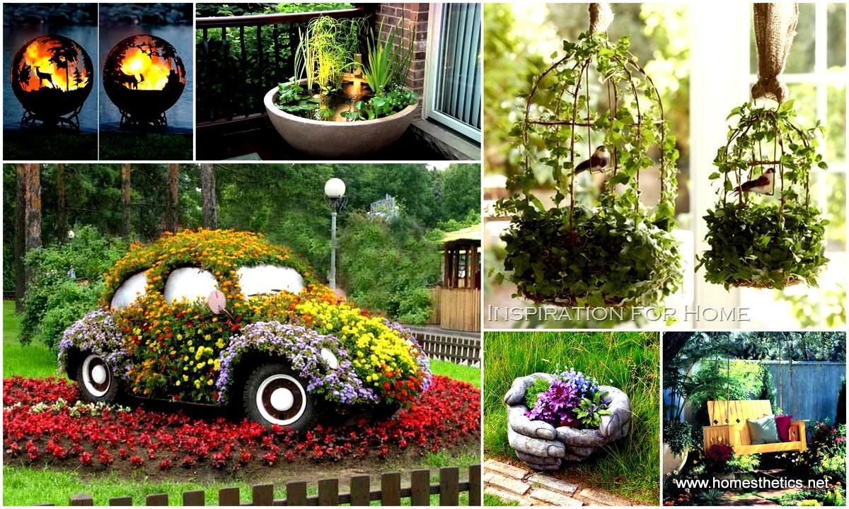 25 Πανεύκολες DIY ιδέες για να κάνετε τον κήπο σας να ξεχωρίζει