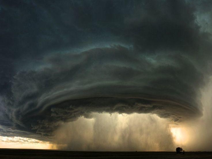 Supercell Thunderstorm Cloud