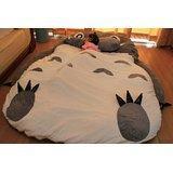 Huge Cute Cartoon Totoro Double bed Totoro sleeping bag Totoro bed small face(3.1x1.8m)