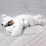 SnooZzoo Polar Bear children's stuffed animal sleeping bag. GIANT!! 60 inches tall.