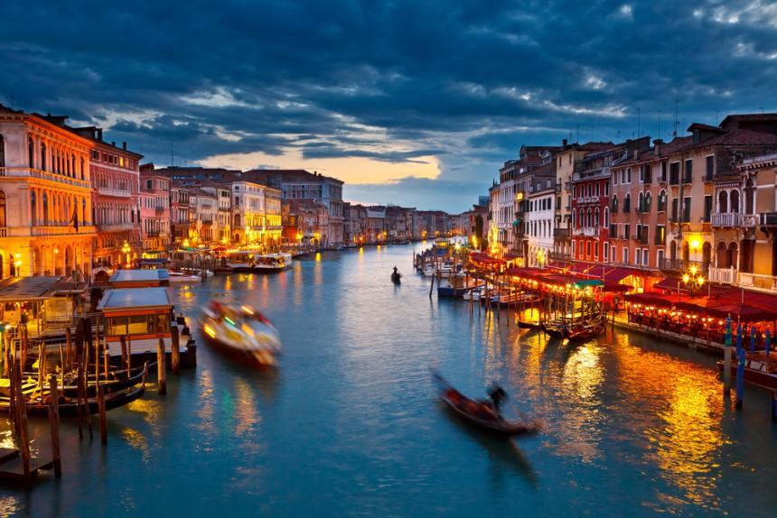 H Βενετία και τα κανάλια της, Ιταλία