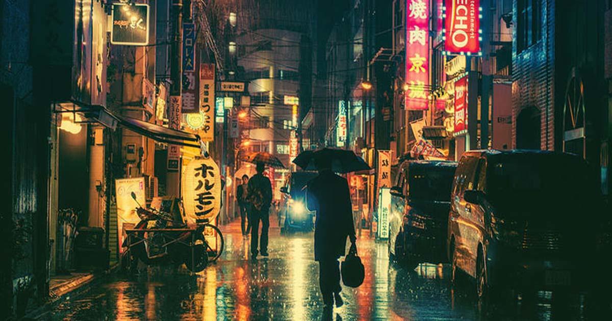 15 νυχτερινές φωτογραφίες από τις μαγευτικές γειτονιές του Τόκιο