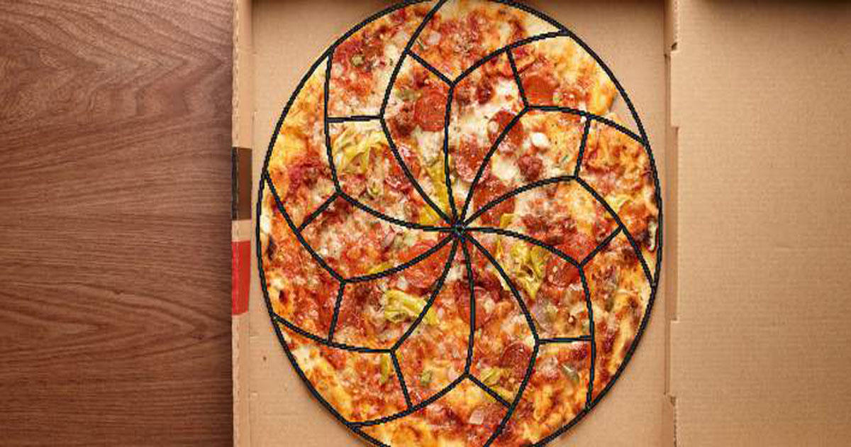 Αυτός είναι ο επιστημονικά σωστός τρόπος για να κόψετε μία πίτσα