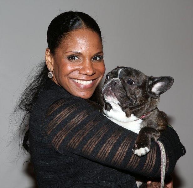 Audra McDonald at the 'Lady Day' dog auditions at Emerson's Bar & Grill. She has adopted two dogs, Butler and Georgia, from Eleventh Hour Rescue.