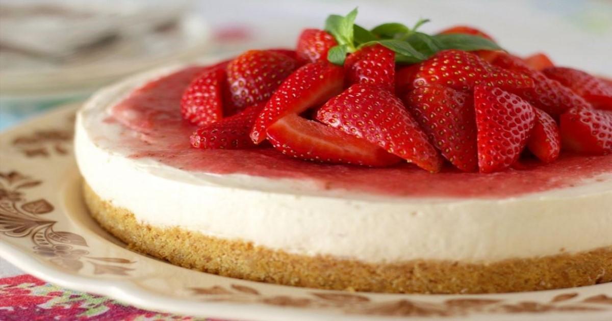 Φτιάξτε πεντανόστιμο cheesecake χωρίς ψήσιμο, με ελάχιστες θερμίδες