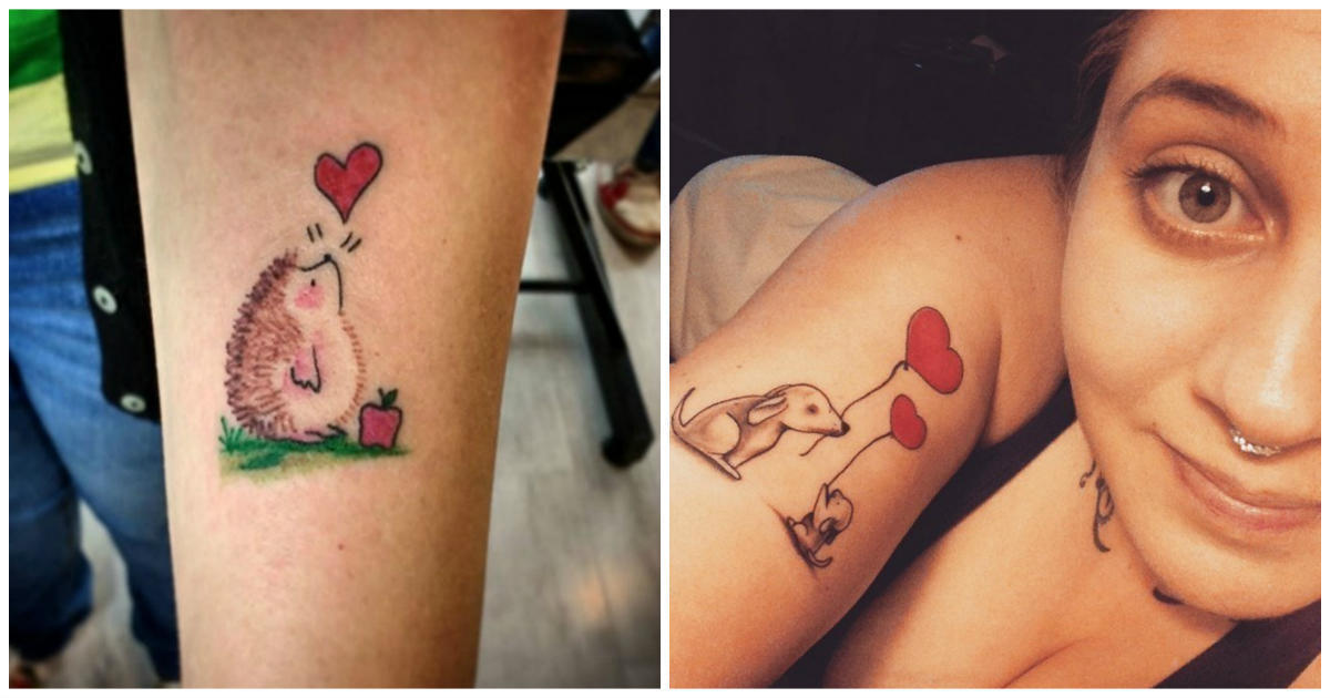 30 Tattoo Εμπνευσμένα από Κατοικίδια που Θα Λατρέψει Όποιος Αγαπάει τα Ζώα