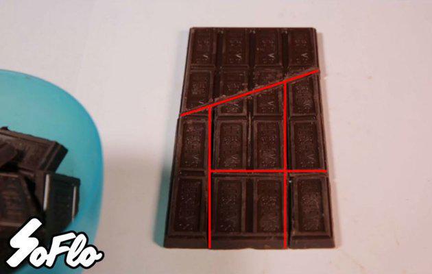 Πώς να κάνεις τη σοκολάτα σου να μην τελειώνει ποτέ! Το τρικ που έχει τρελάνει τους χρήστες του Facebook