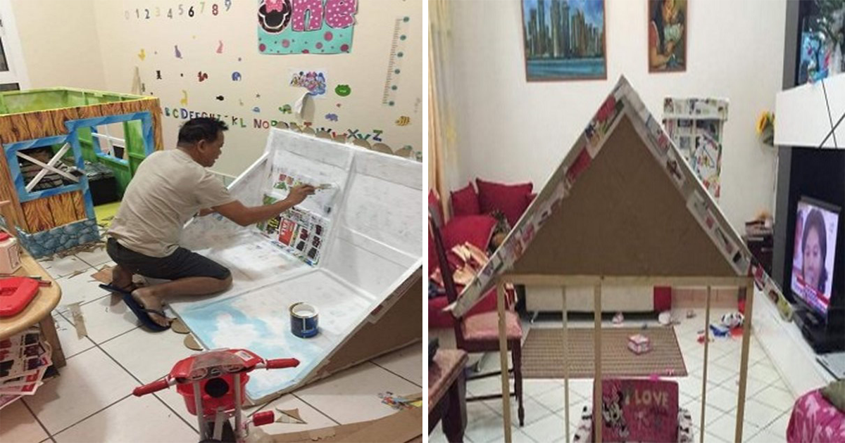 Ένας παππούς έφτιαξε για την εγγονή του το πιο παραμυθένιο σπίτι!