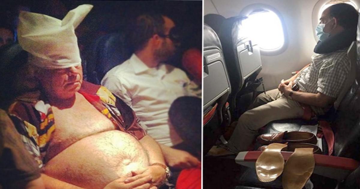 Οι ταξιδιώτες που δεν θες να κάθεσαι δίπλα τους στο αεροπλάνο