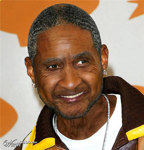 Usher, still looking youthful as ever.