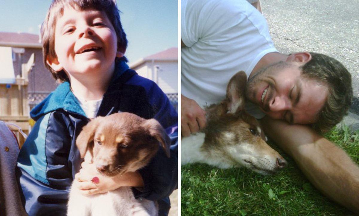 Δείτε 12 φωτογραφίες ανθρώπων την ημέρα που γνώρισαν τον αγαπημένο τους ζώο και την ημέρα που το «αποχαιρέτησαν» για πάντα.