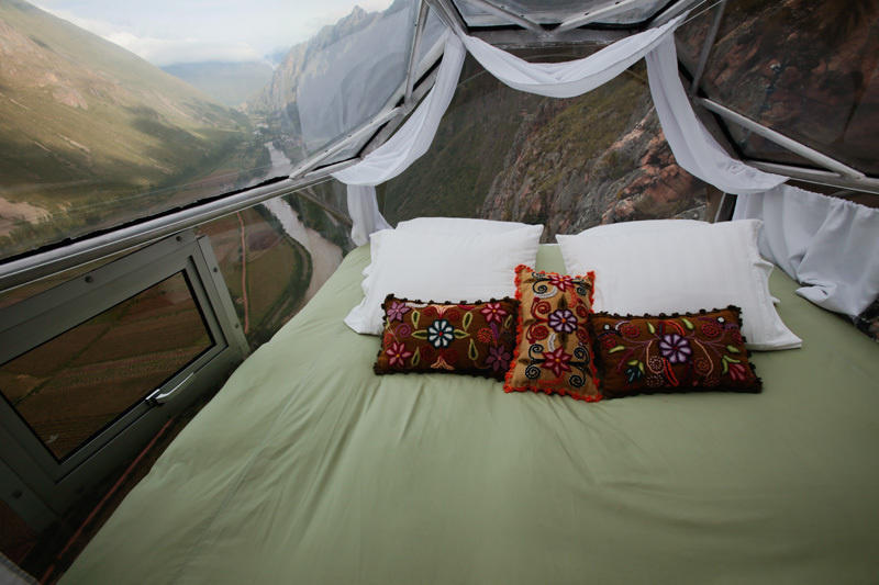 Have you ever seen a bedroom with such a view? I doubt it!