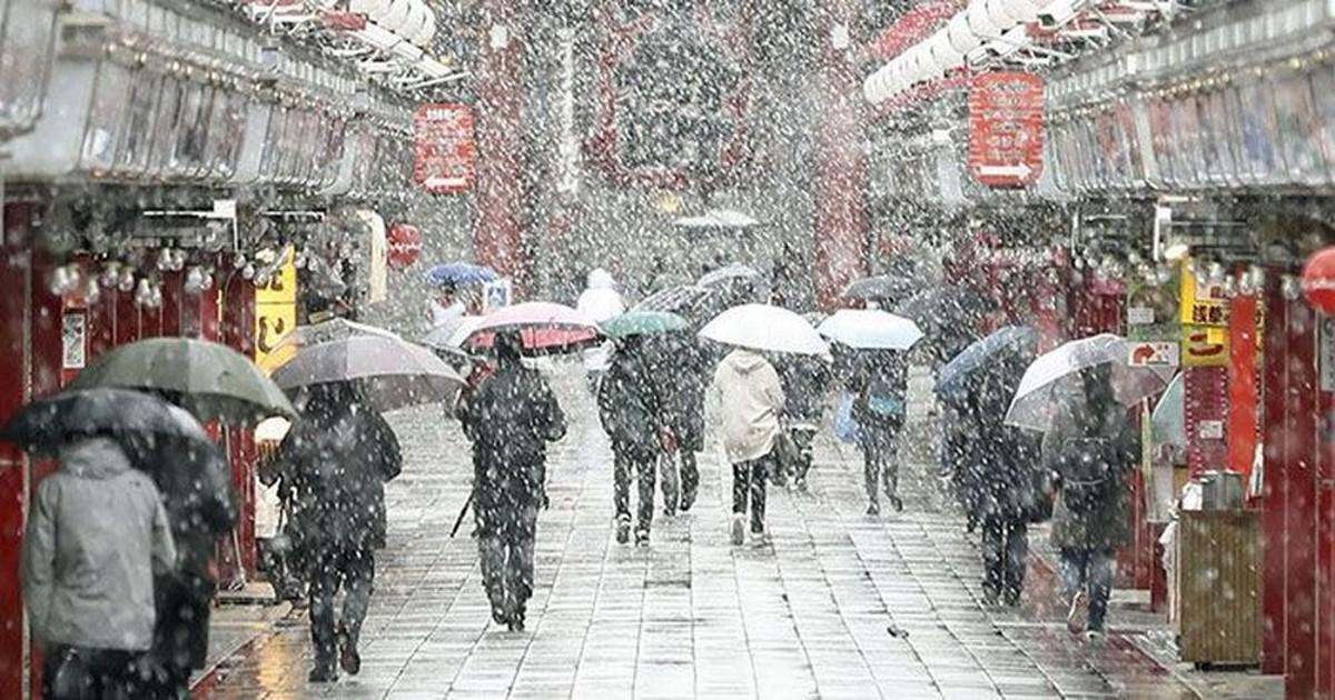 Στο Τόκιο είχε να χιονίσει 50 χρόνια και οι εικόνες είναι πραγματικά εντυπωσιακές!