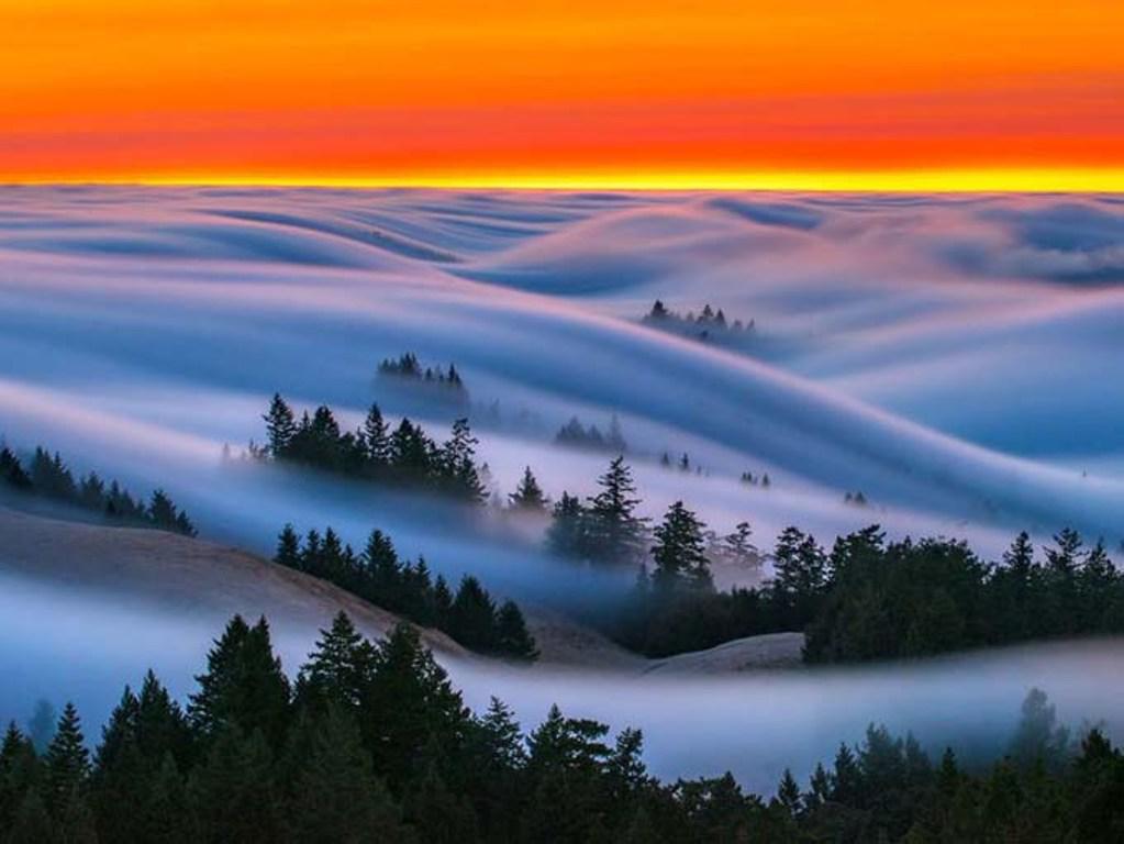Φωτογράφος αφιερώνει 8 χρόνια για να απαθανατίσει κύματα ομίχλης που μοιάζουν σαν θάλασσα στον ουρανό