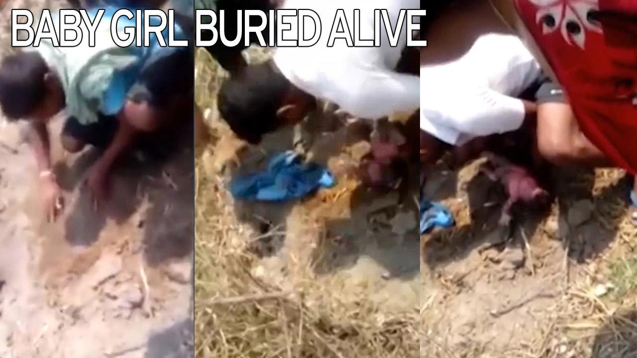 Έθαψαν ζωντανό το μόλις 6 ωρών μωρό τους – Το έσωσαν χωρικοί