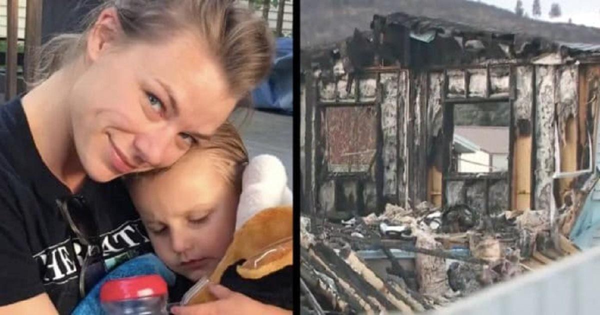 Γενναία μητέρα κλείδωσε τα παιδιά της απ΄έξω για να τα σώσει από την πυρκαγιά. Μετά μπήκε στο φλεγόμενο σπίτι και έκανε το αδιανόητο