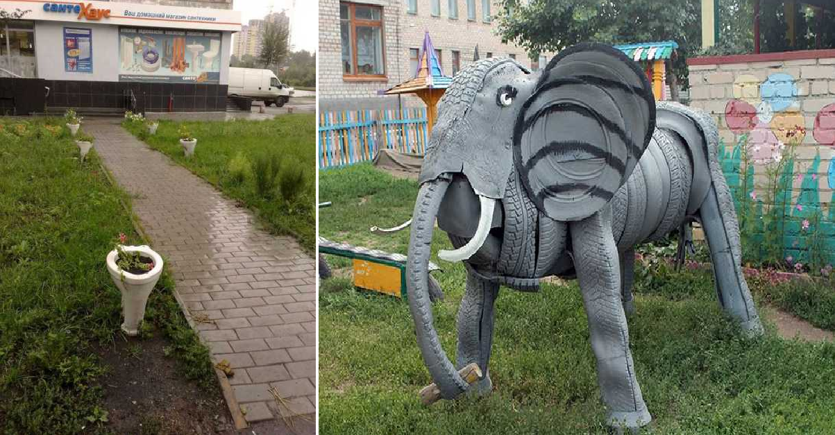 Διακόσμηση πόλεων στη Ρωσία μέσα από 22 εντελώς ασυνήθιστες και παράξενες φωτογραφίες