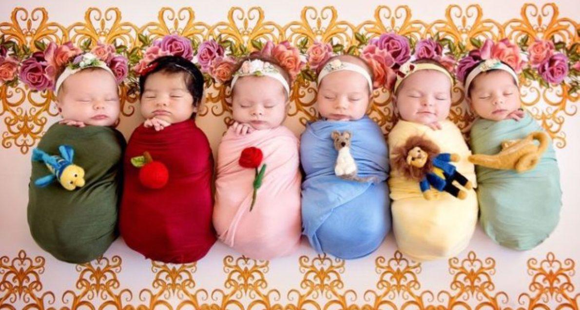 Νεογέννητα μωράκια φωτογραφίζονται ως Πριγκίπισσες της Disney και είναι ότι πιο γλυκό είδατε σήμερα