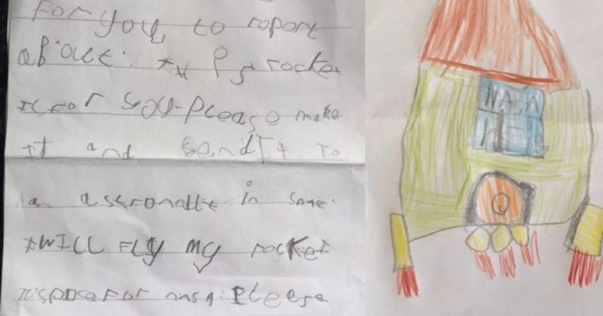 5άχρονος ζωγράφισε έναν πύραυλο, τον έστειλε στην NASA και εκείνη του απάντησε