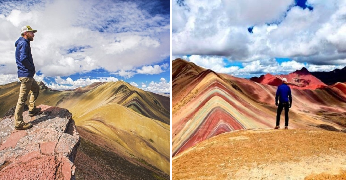 Η φύση «ζωγράφισε» ένα βουνό στις Άνδεις και είναι ότι ωραιότερο έχουμε δει