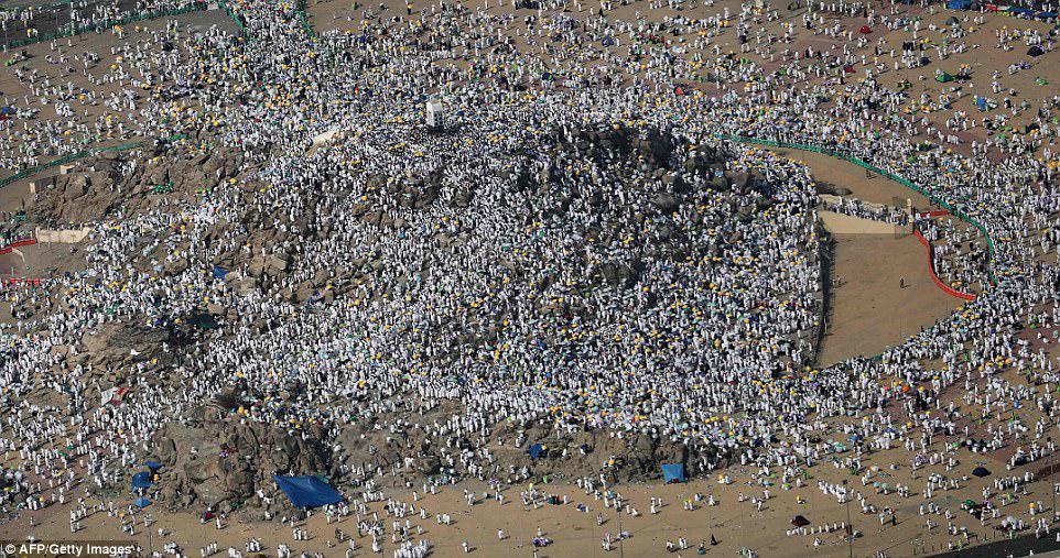 Arafat is the site where Muslims believe the Prophet Mohammed gave his last sermon about 14 centuries ago after leading his followers on the pilgrimage