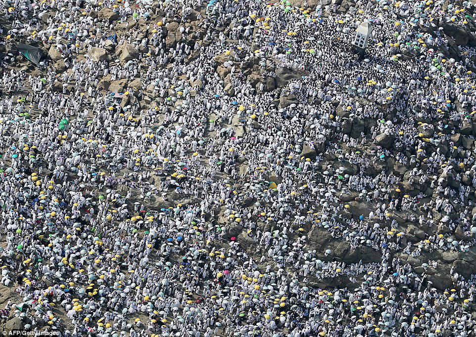 The second day of the hajj, a must for all able-bodied Muslims who can afford it, is dedicated to prayer and reflection