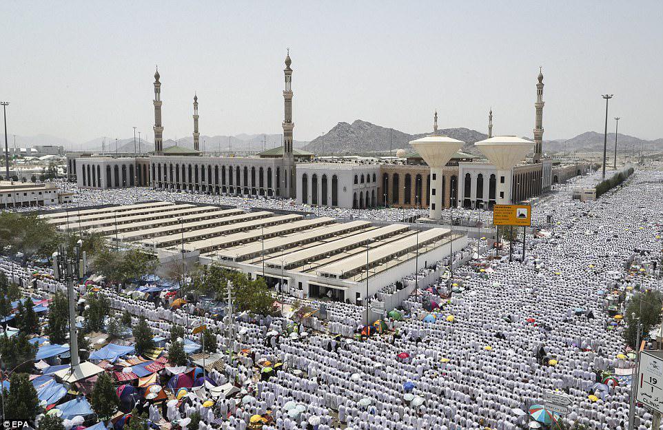 Around 2.6 million muslim are expected to attend this year's Hajj pilgrimage, which is highlighted by the Day of Arafah, one day prior to Eid al-Adha