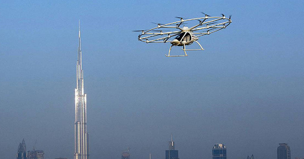 Ιπτάμενα ταξί στο Ντουμπάι άρχισαν τις πρώτες δοκιμαστικές πτήσεις