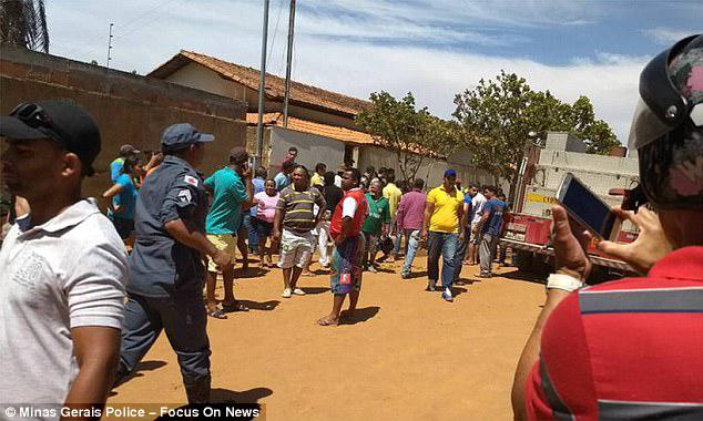 Four toddlers have been burned to death and 40 more people are injured after a security guard carried out a horrific arson attack at a school in Brazil