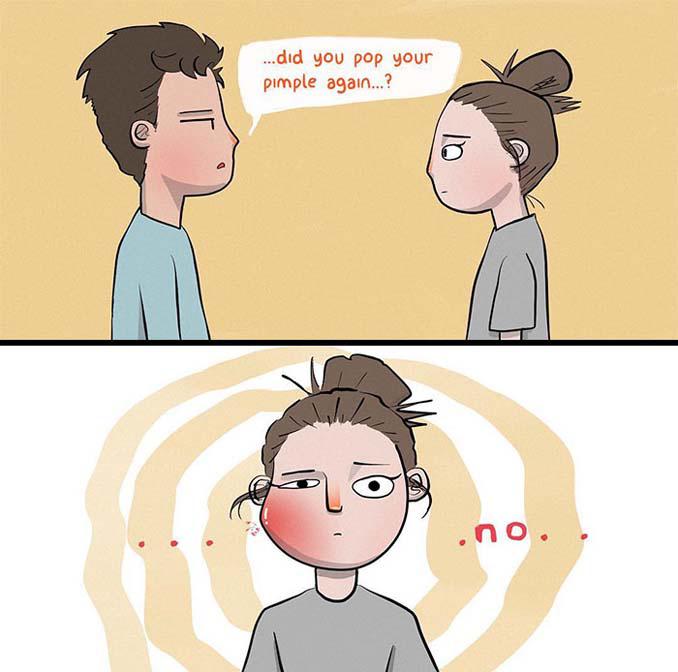 Χιουμοριστικά σκίτσα δείχνουν τι συμβαίνει όταν νιώσεις άνετα σε μια σχέση (6)