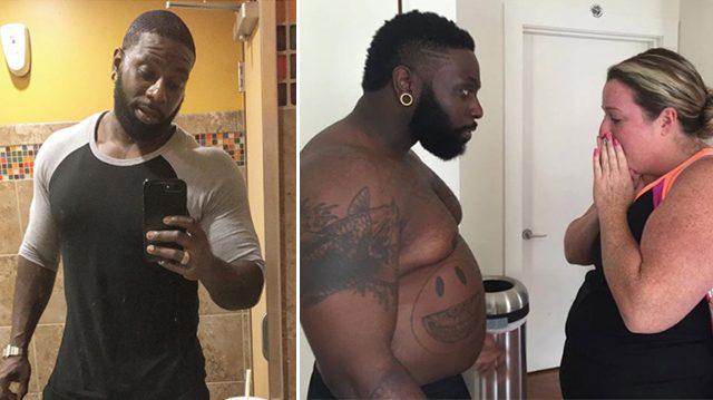 Personal trainer intentionally gains 70 pounds. But his goal is to inspire overweight client