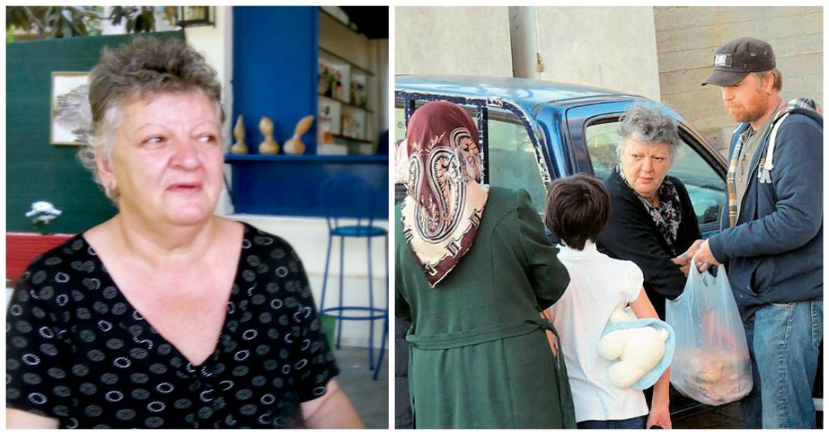 Ελληνίδα πέρασε την ημέρα των Χριστουγέννων μαγειρεύοντας εκατοντάδες γεύματα για τους πρόσφυγες του νησιού της