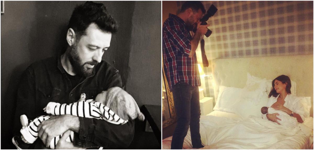 Μάνος Παπαγιάννης: Η πρώτη φωτογραφία αγκαλιά με το γιο του στο Instagram και το χαριτωμένο σχόλιο